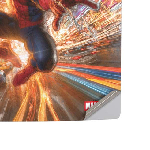 Marvel Spiderman Group Wall PS5 Slim Digital Edition Console Skin